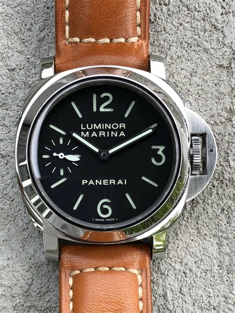 panerai pam 00111|panerai luminor marina blue dial.